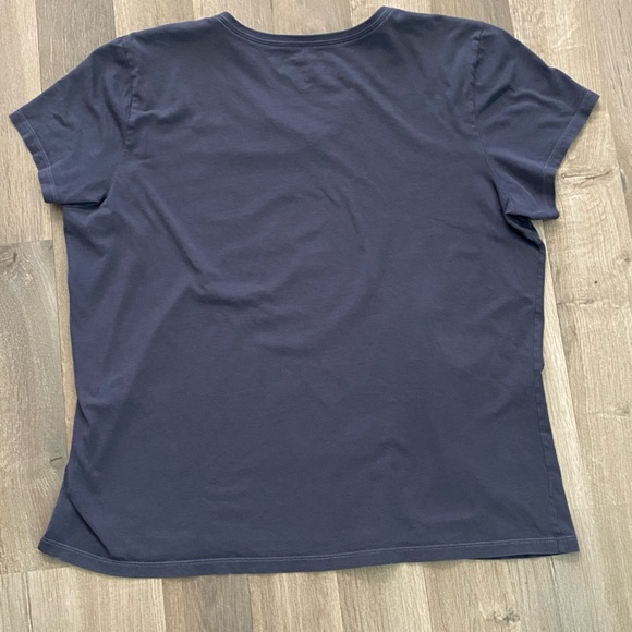 Life Is Good Shirt Women's X-Large Gray Short Sleeves Tee Flowers In Jar - Picture 10 of 10